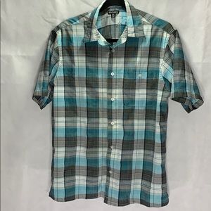 George button up short sleeve shirt size 34-36